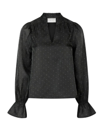 Neo Noir - AMARA BEDAZZLED BLOUSE SORT