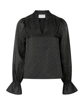 Neo Noir - AMARA BEDAZZLED BLOUSE SORT