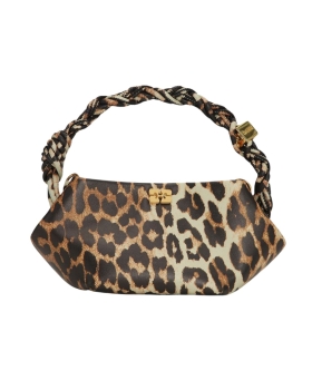 Ganni - MINI BOU BAG LEOPARD