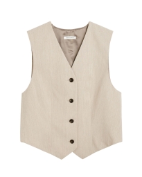 By Malene Birger - OCCA VEST BEIGE 