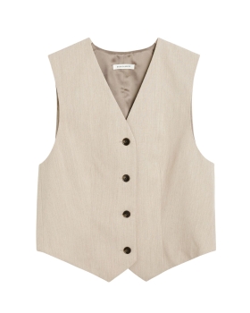 By Malene Birger - OCCA VEST BEIGE 