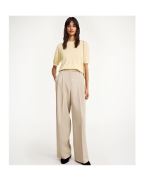 By Malene Birger - CYMBARIA PANTS BEIGE MELANGE