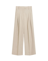 By Malene Birger - CYMBARIA PANTS BEIGE MELANGE