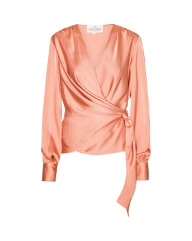 Karmamia - INES BLOUSE SEMI RICH PEACH