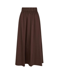 Neo Noir - YARA POPLIN NEDERDEL DARK BROWN