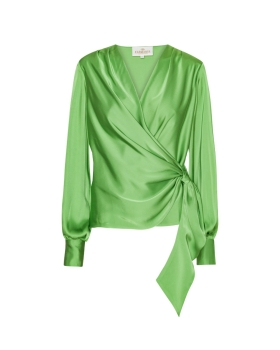 Karmamia - INES BLUSE PISTACHIO GREEN