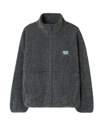 American Vintage - HOKTOWN FLEECE JAKKE ANTHRACITE