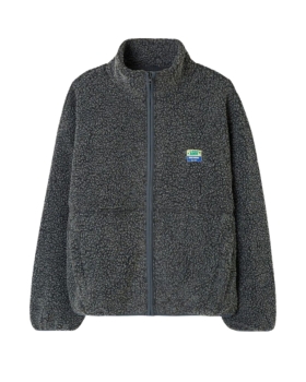 American Vintage - HOKTOWN FLEECE JAKKE ANTHRACITE