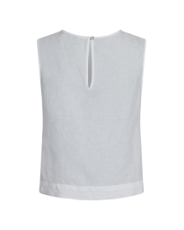 Neo Noir - SVETLANA LINEN TOP WHITE